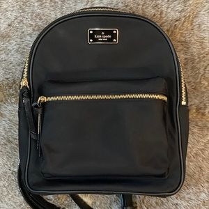 Kate Spade Black Backpack